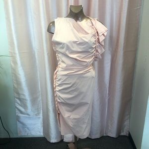 Bottega Veneta Dress with Ruffle and Braid Detail